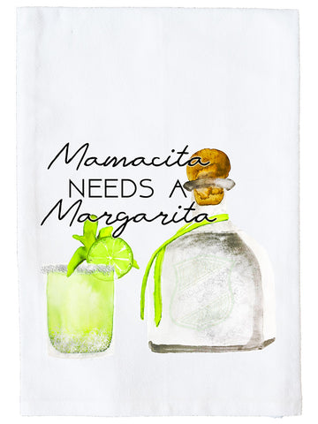 Mamacita Needs a Margarita Kitchen Towel