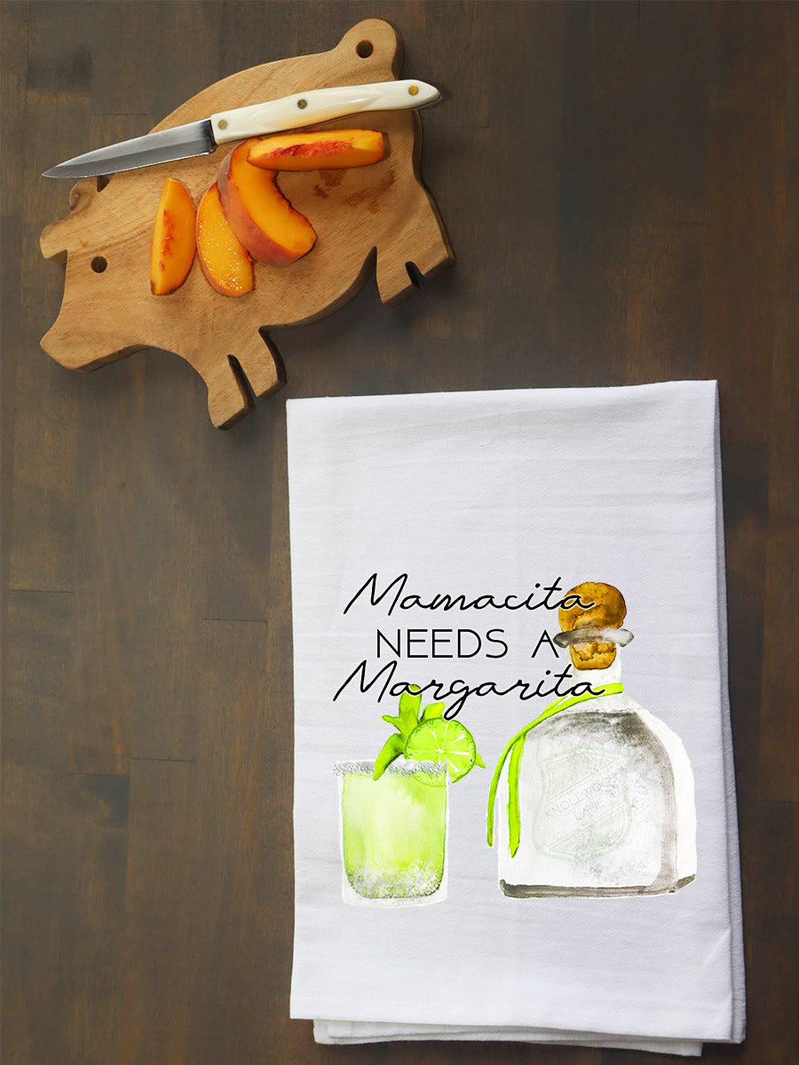 Mamacita Needs a Margarita Kitchen Towel
