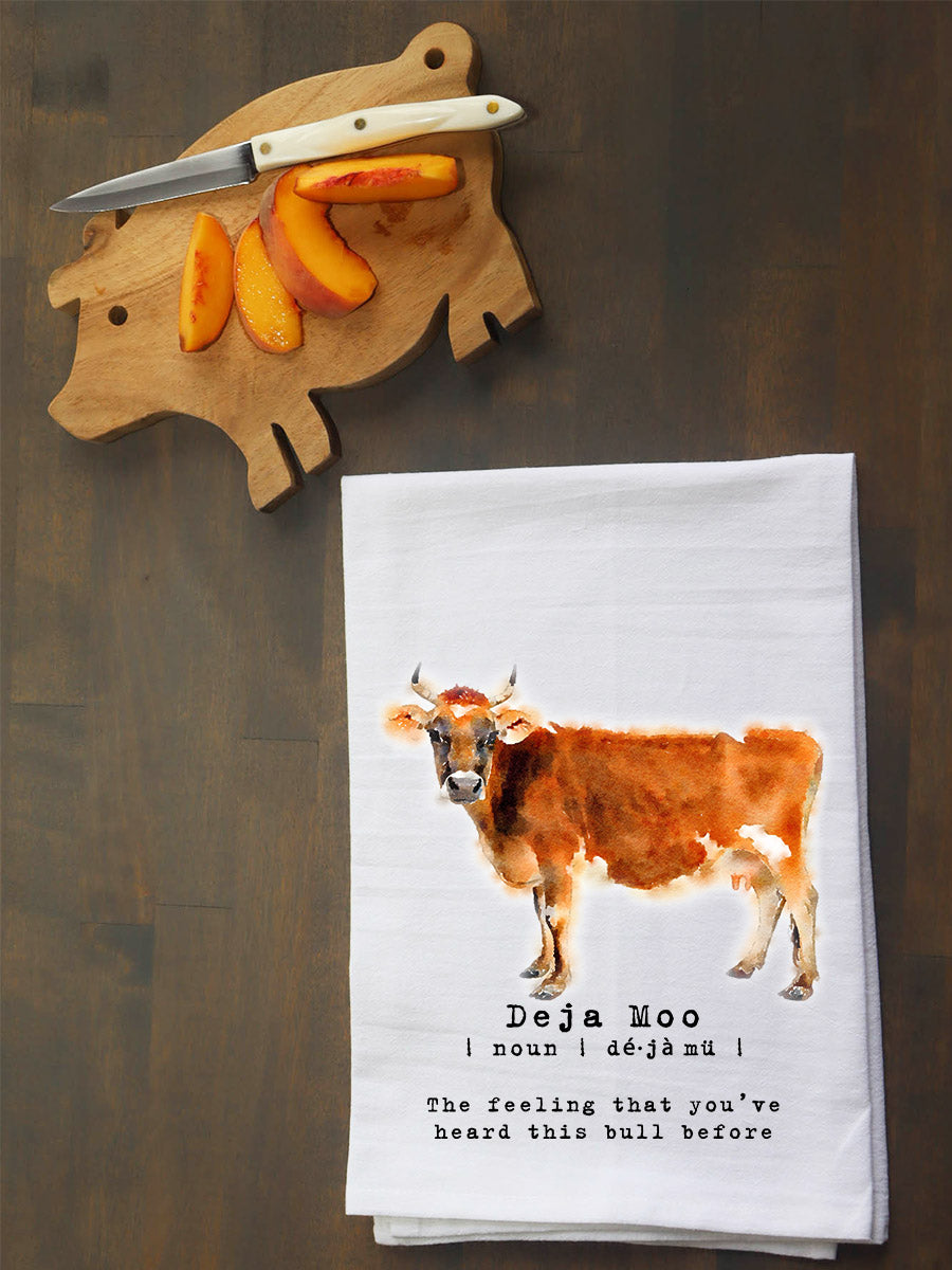 Deja Moo Kitchen Towel