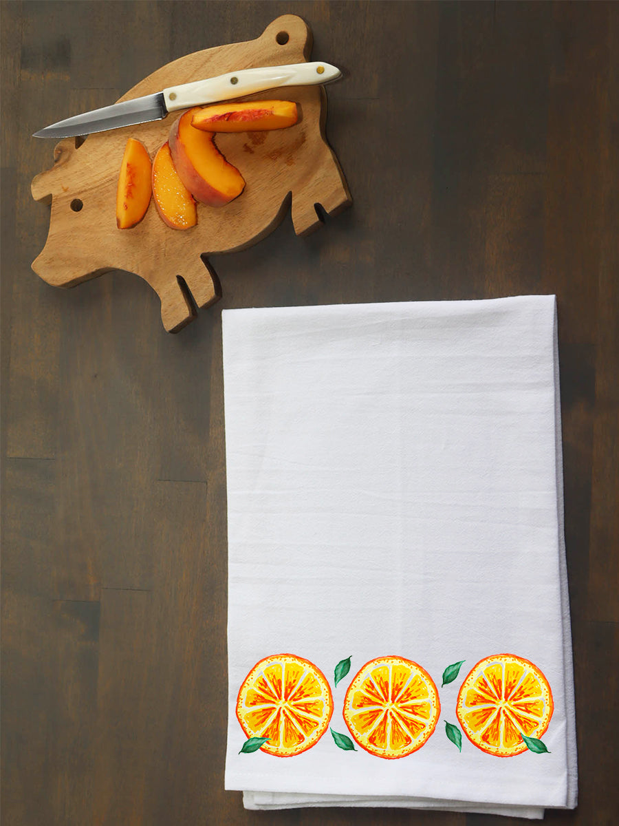 Orange Slices Kitchen Towel