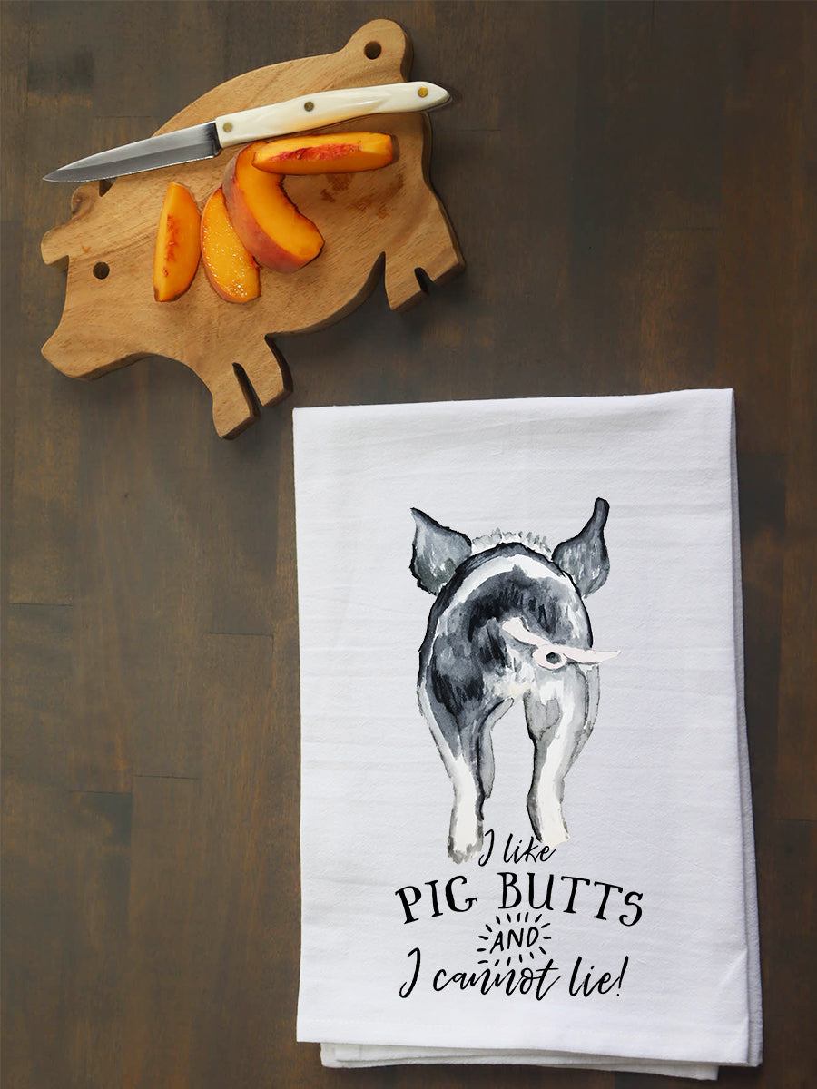 Pig Butts Kitchen Towel