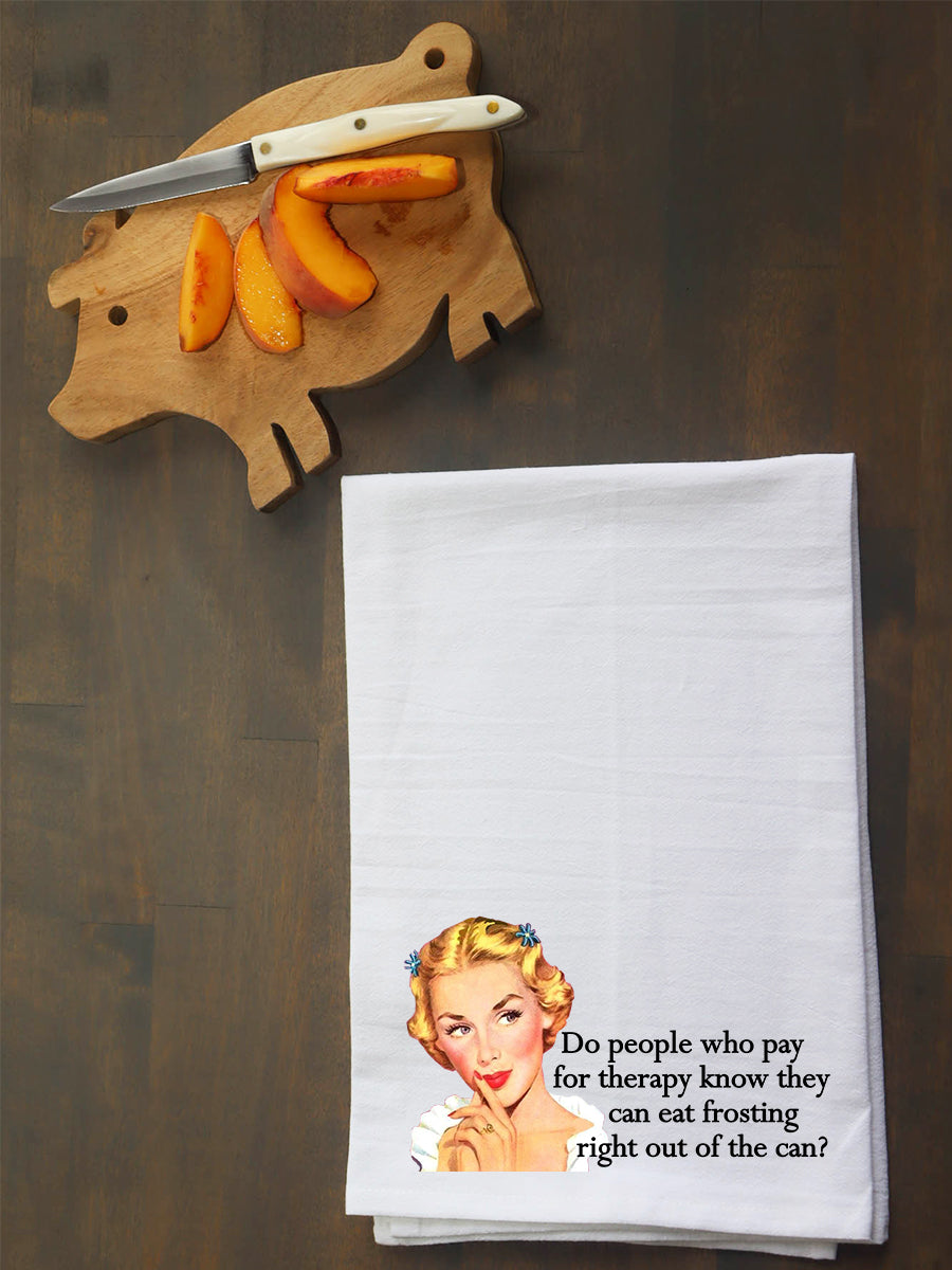 Frosting Therapy Kitchen Towel