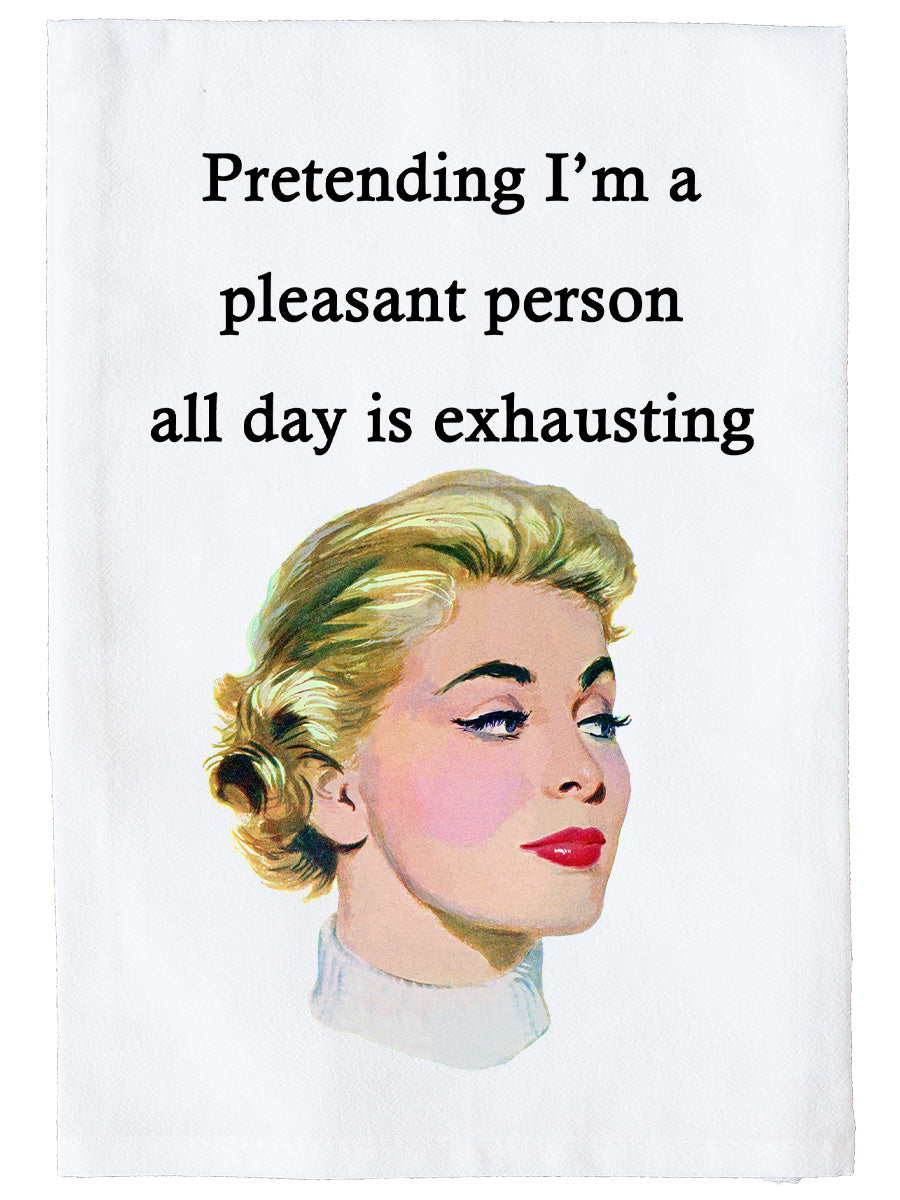 Pleasant Person Kitchen Towel
