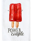 Power Couple Popsicle Kitchen Towel