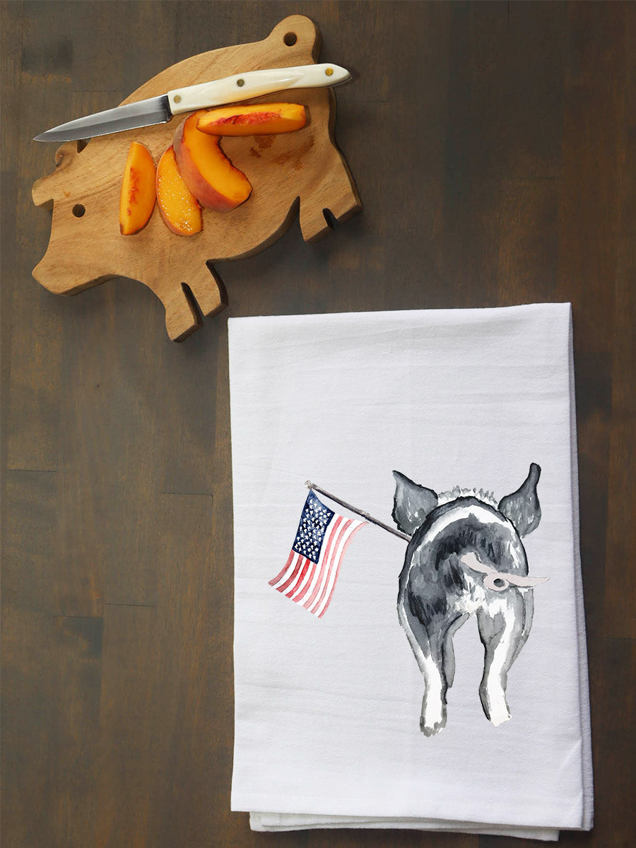 Patriotic Piggy Kitchen Towel