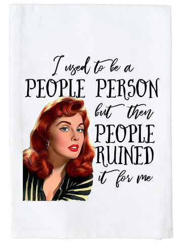People Person Kitchen Towel