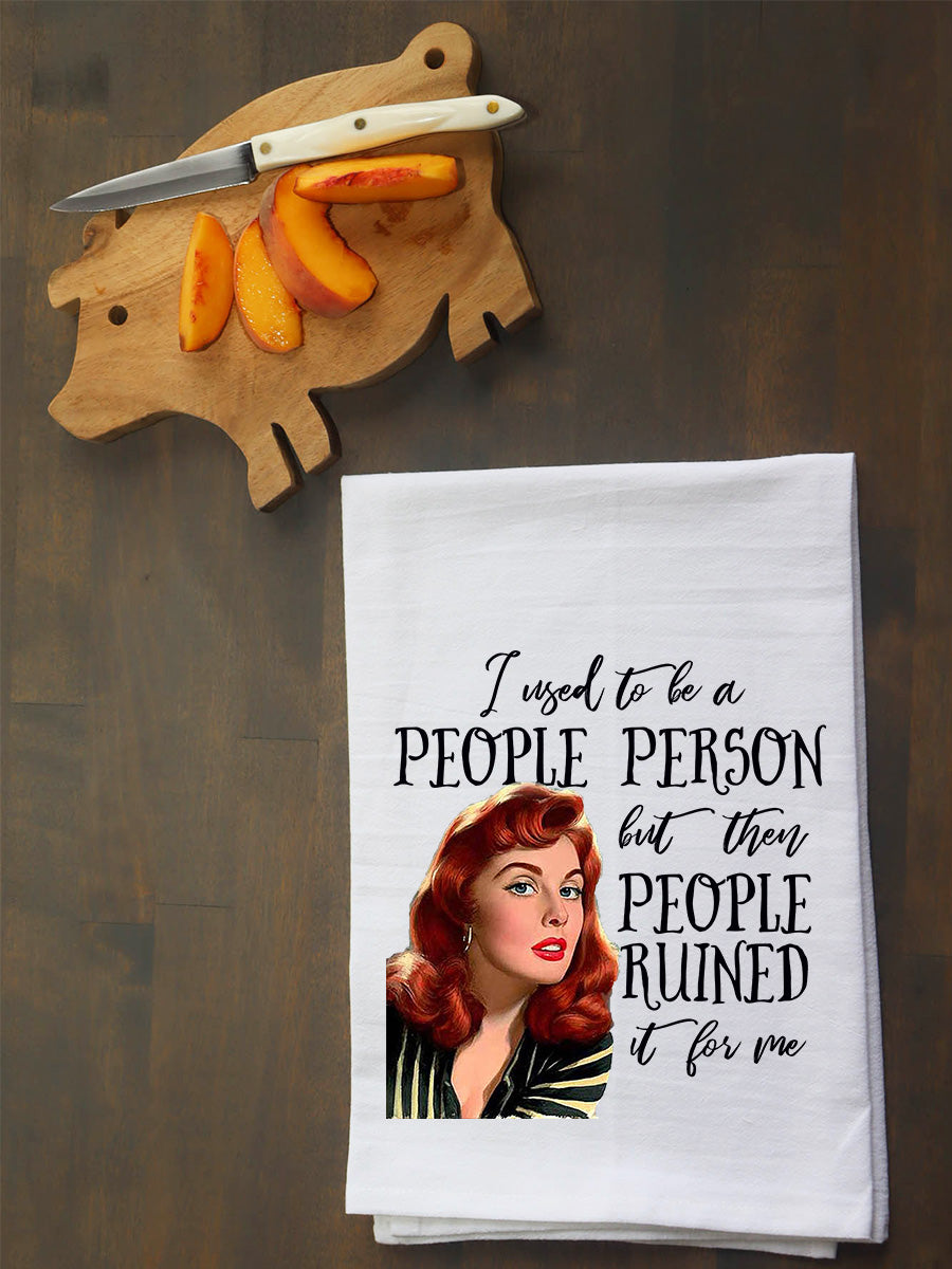 People Person Kitchen Towel