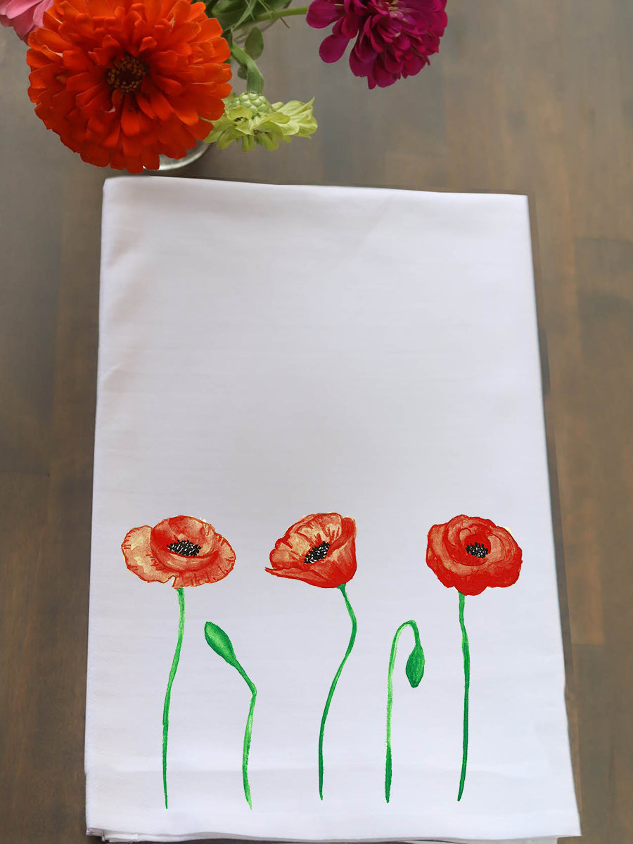 Poppies Kitchen Towel