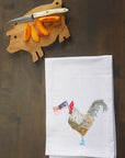Patriotic Rooster Kitchen Towel