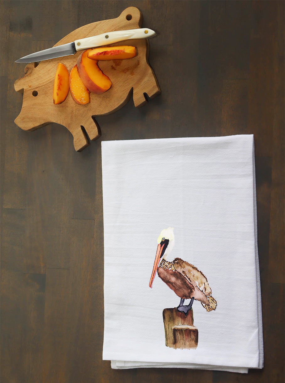 Pelican Sitting Kitchen Towel