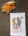 Patriotic Cows Kitchen Towel