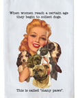 Reach Certain Age | Many Paws Kitchen Towel