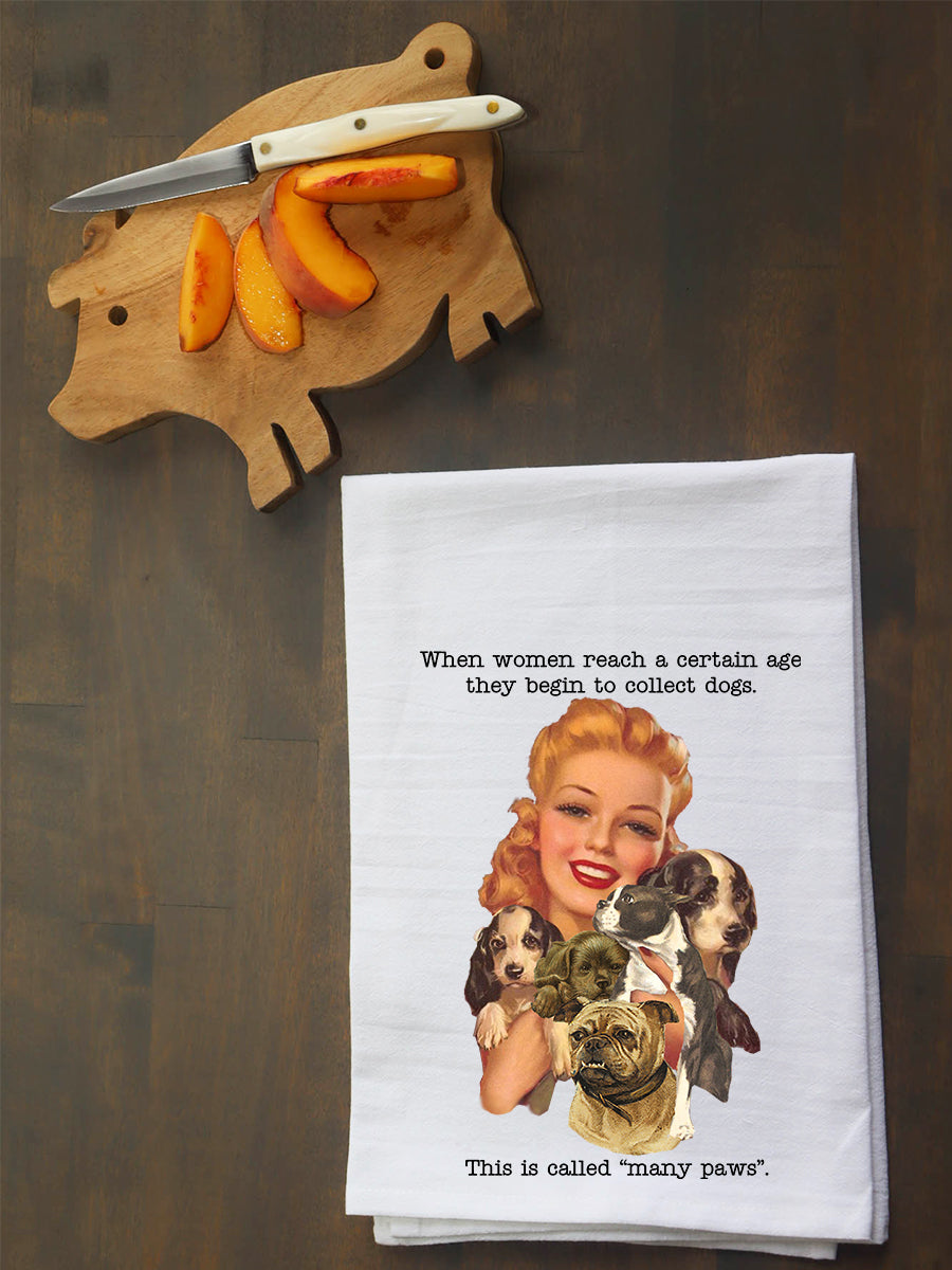 Many Paws Kitchen Towel