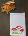 Red Mushroom Trio Kitchen Towel
