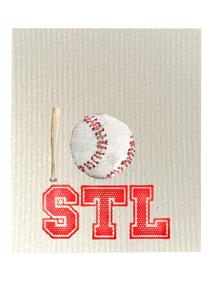 St Louis Baseball Dishcloth Set