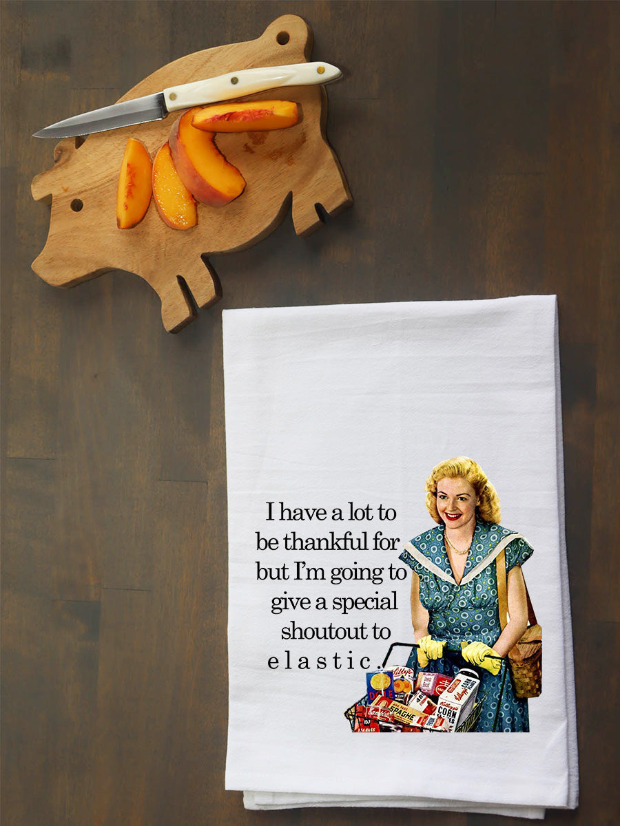 Shout Out To Elastic Kitchen Towel