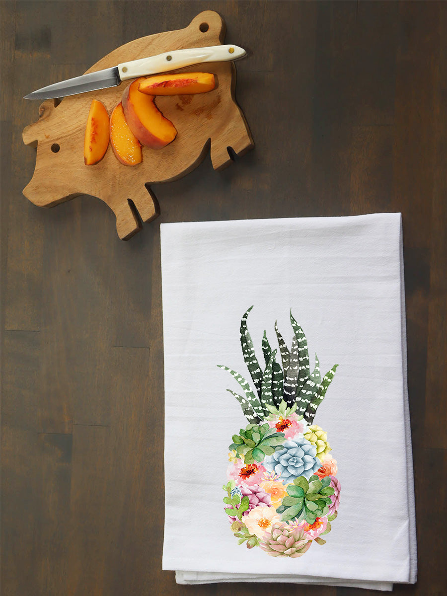 Succulent Pineapple Kitchen Towel