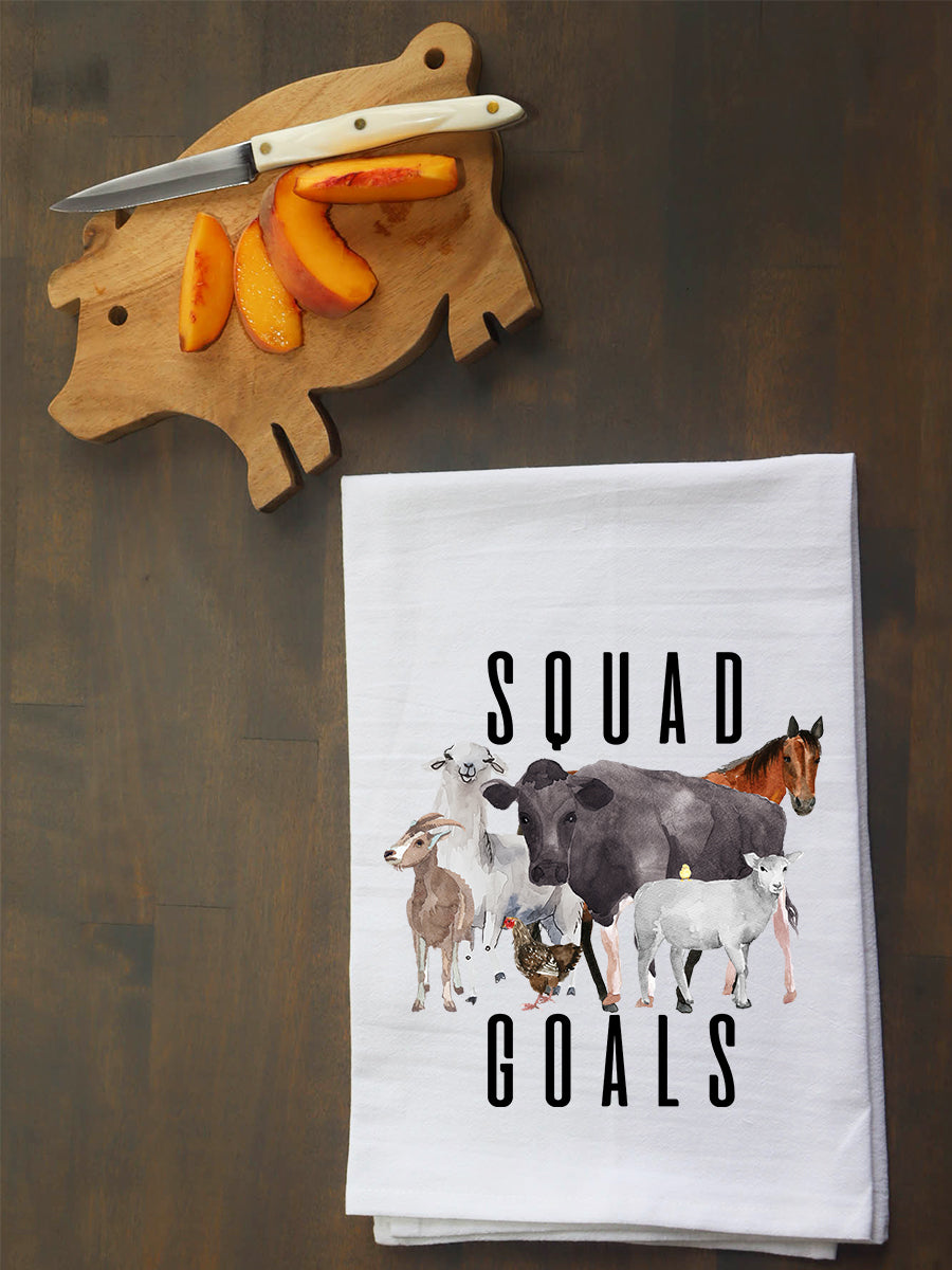 Squad Goals Kitchen Towel