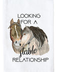 Stable Relationship Kitchen Towel