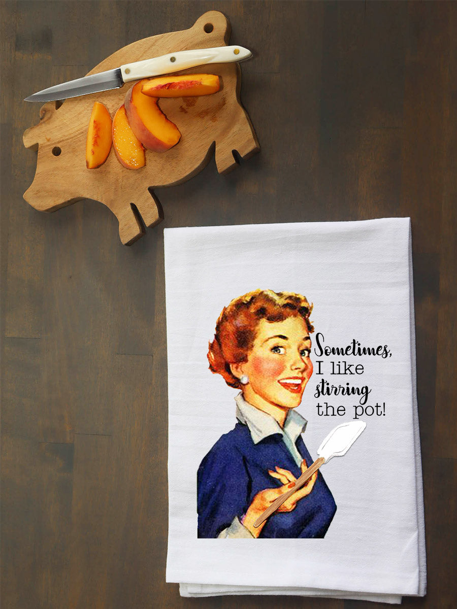 Stirring the Pot Kitchen Towel
