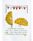Margarita Monday & Taco Tuesday Kitchen Towel