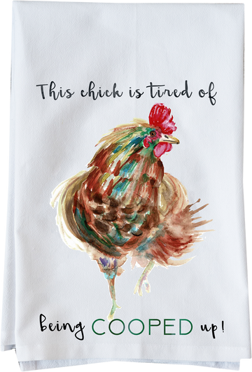 Cooped Up! Kitchen Towel