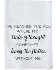 Train of Thought Kitchen Towel