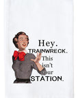 Trainwreck Kitchen Towel
