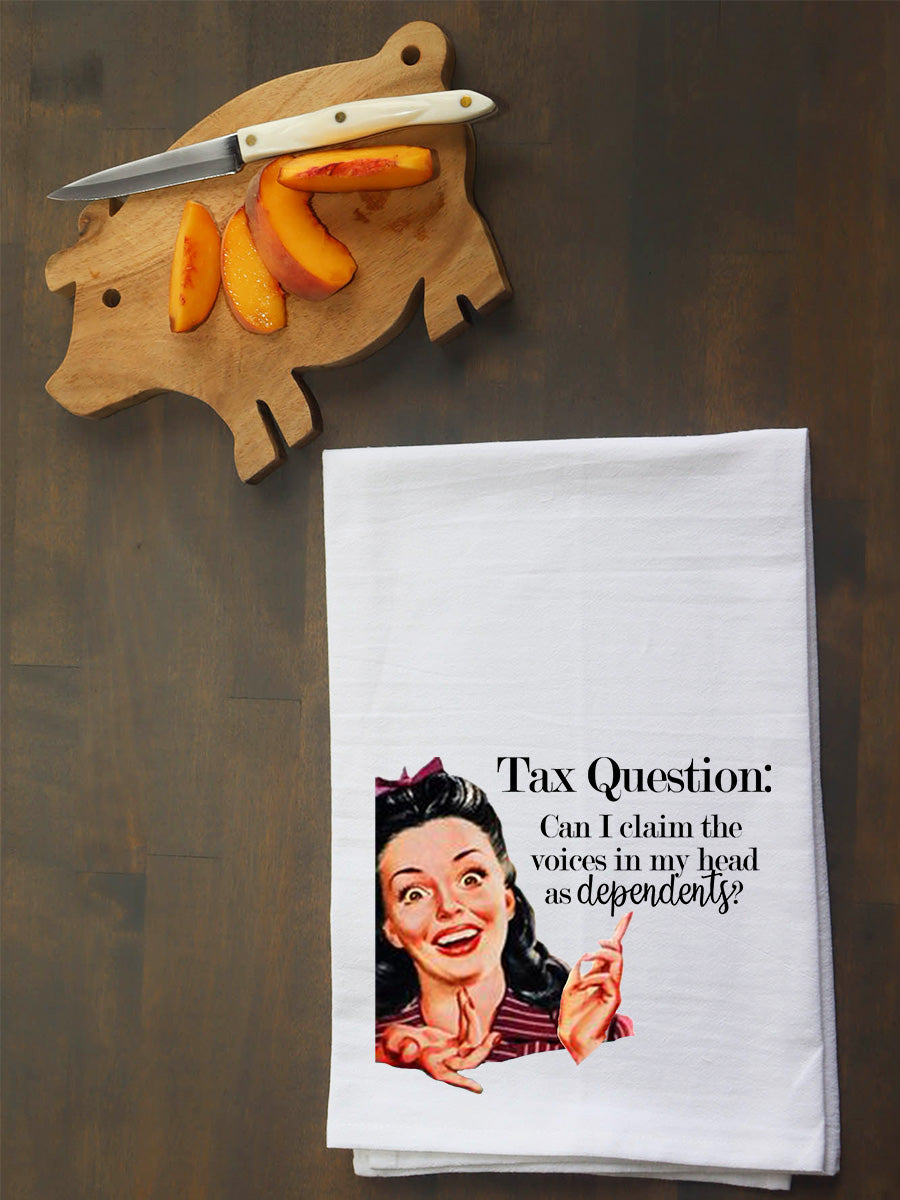 Tax Question Dependents Kitchen Towel