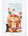 Father You Are The World Kitchen Towel