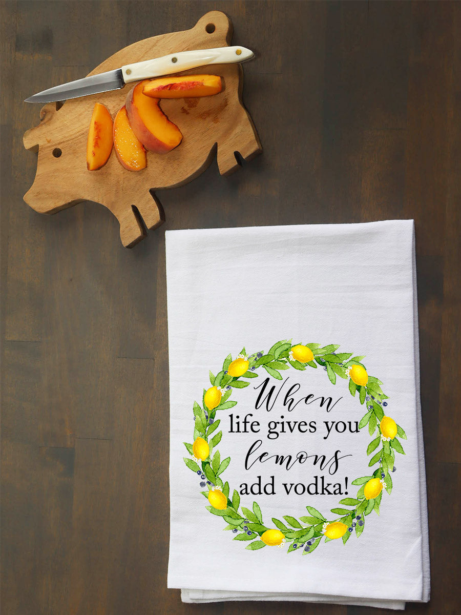 When Life Gives You Lemons Kitchen Towel