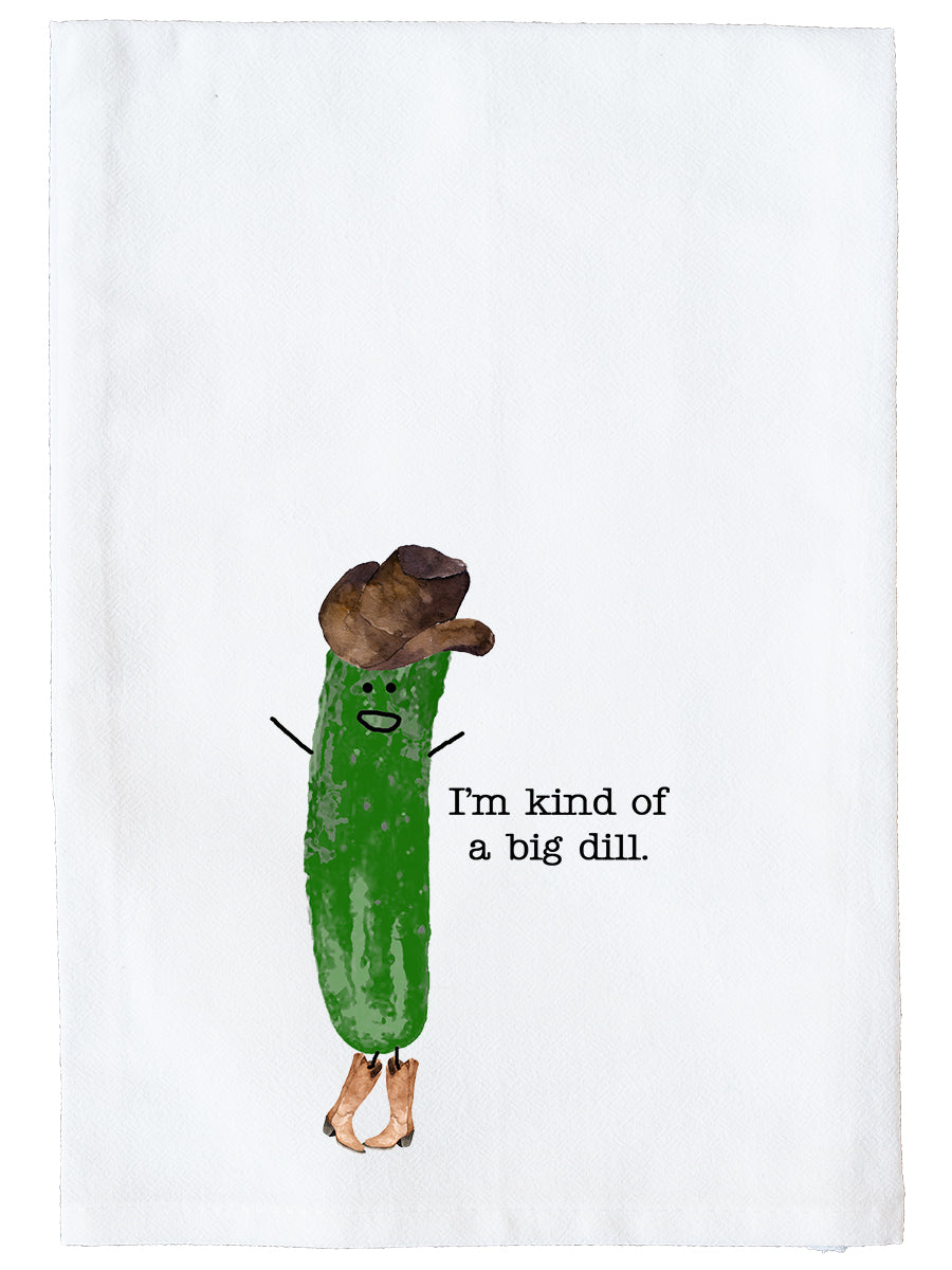 Western Big Dill Kitchen Towel