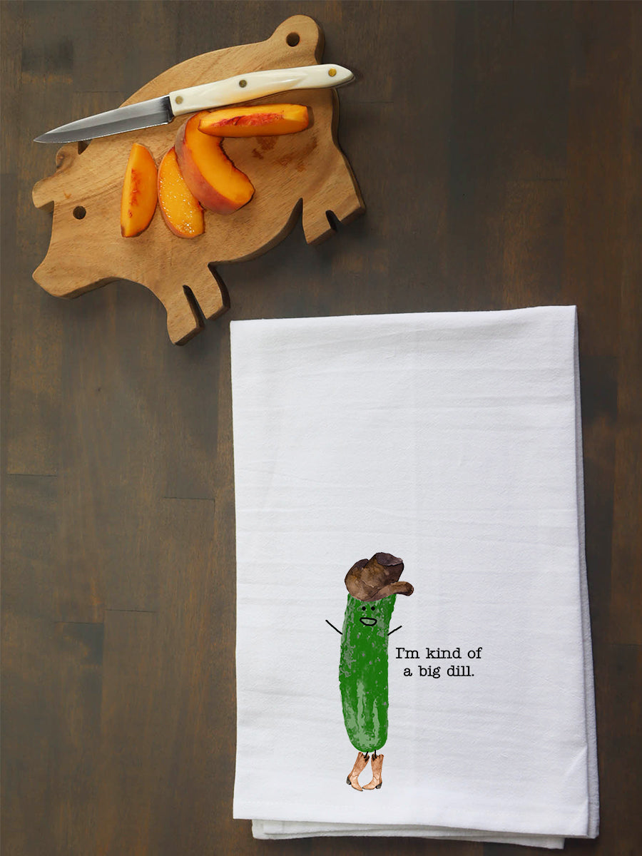 Western Big Dill Kitchen Towel