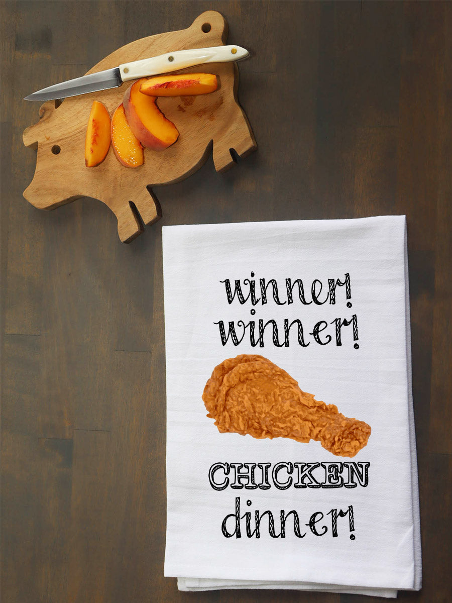 Winner Winner Chicken Dinner Kitchen Towel