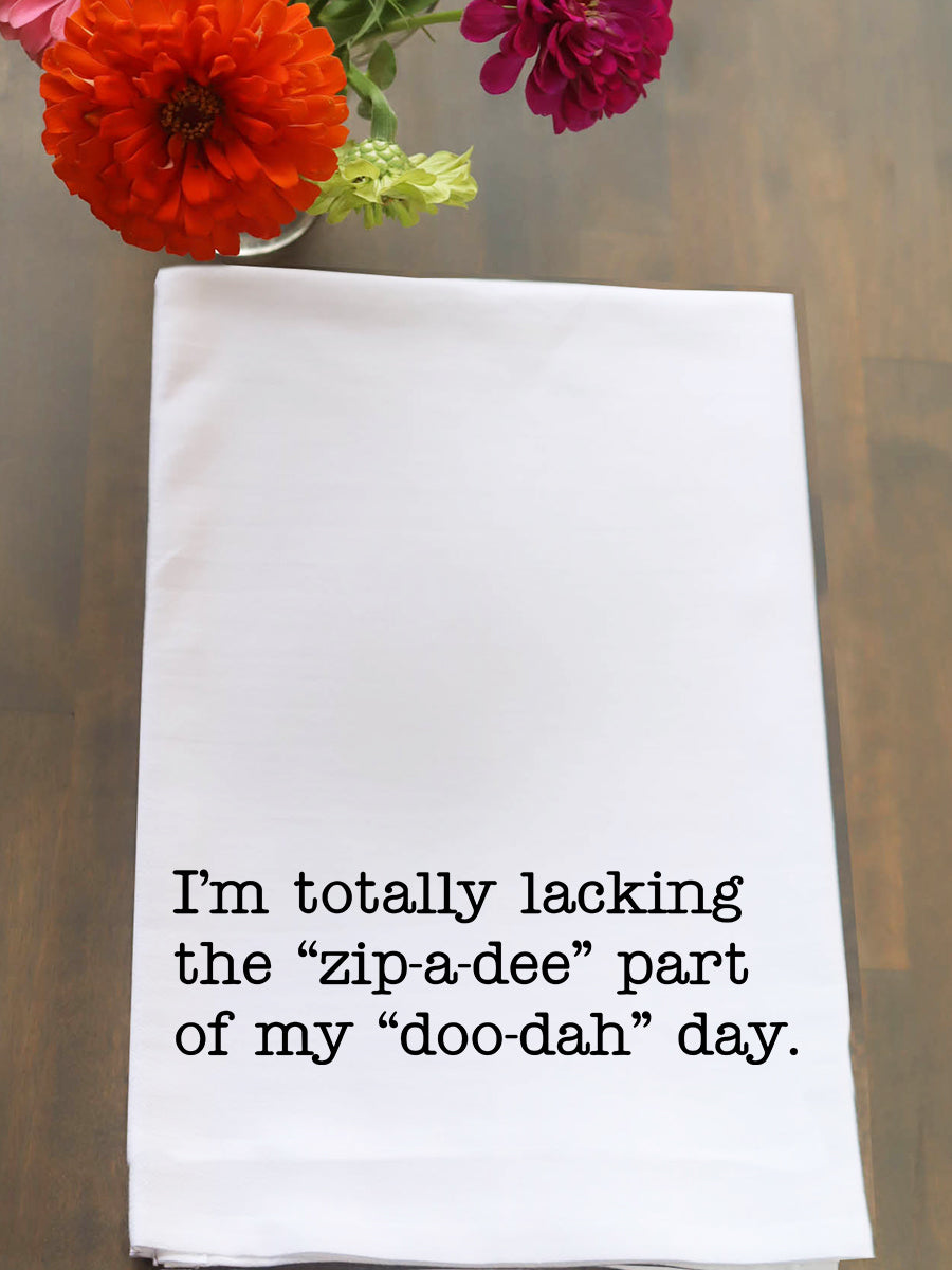 Zip A Dee Kitchen Towel