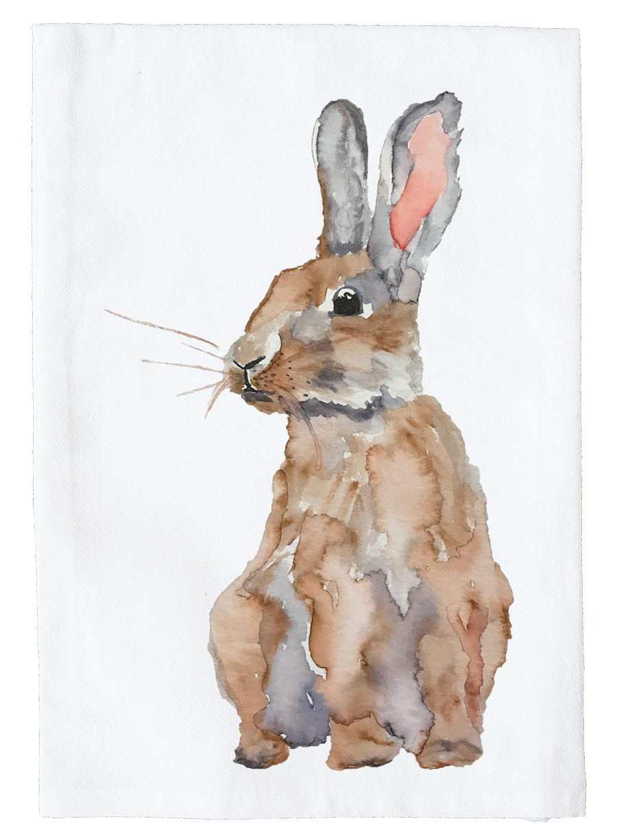 Sitting Bunny Kitchen Towel