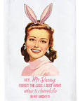 Hey Mr. Bunny Kitchen Towel