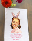 Hey Mr. Bunny Kitchen Towel