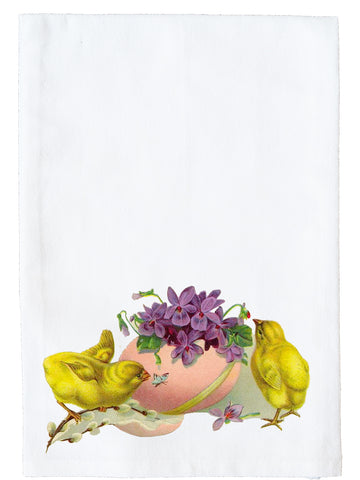 Easter Violet Kitchen Towel