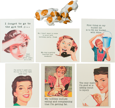 Vintage Ladies Funny Sationery