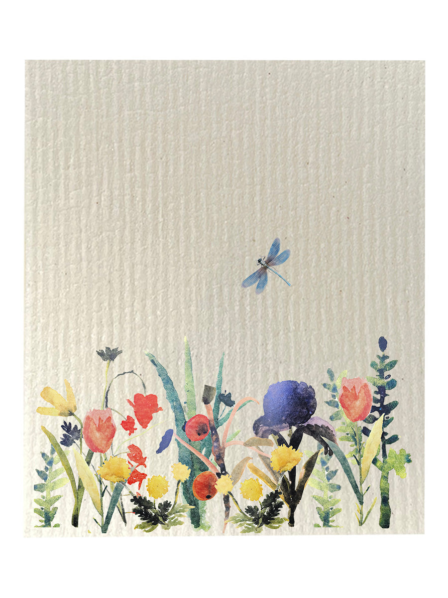 Ralph Moberly Floral Dishcloth Set